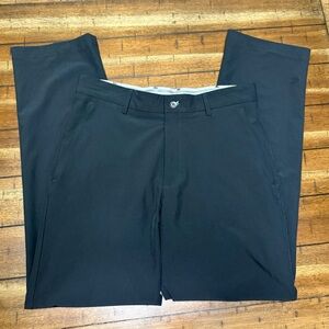 Walter Hagen Men's Classic Black Golf Pants